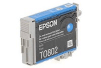 Epson T0802 Cyan Ink Cartridge